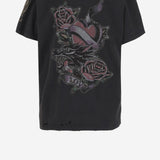 T-SHIRT TACKY TATTOO IN COTONE 809122T RVZ21041 BALENCIAGA 