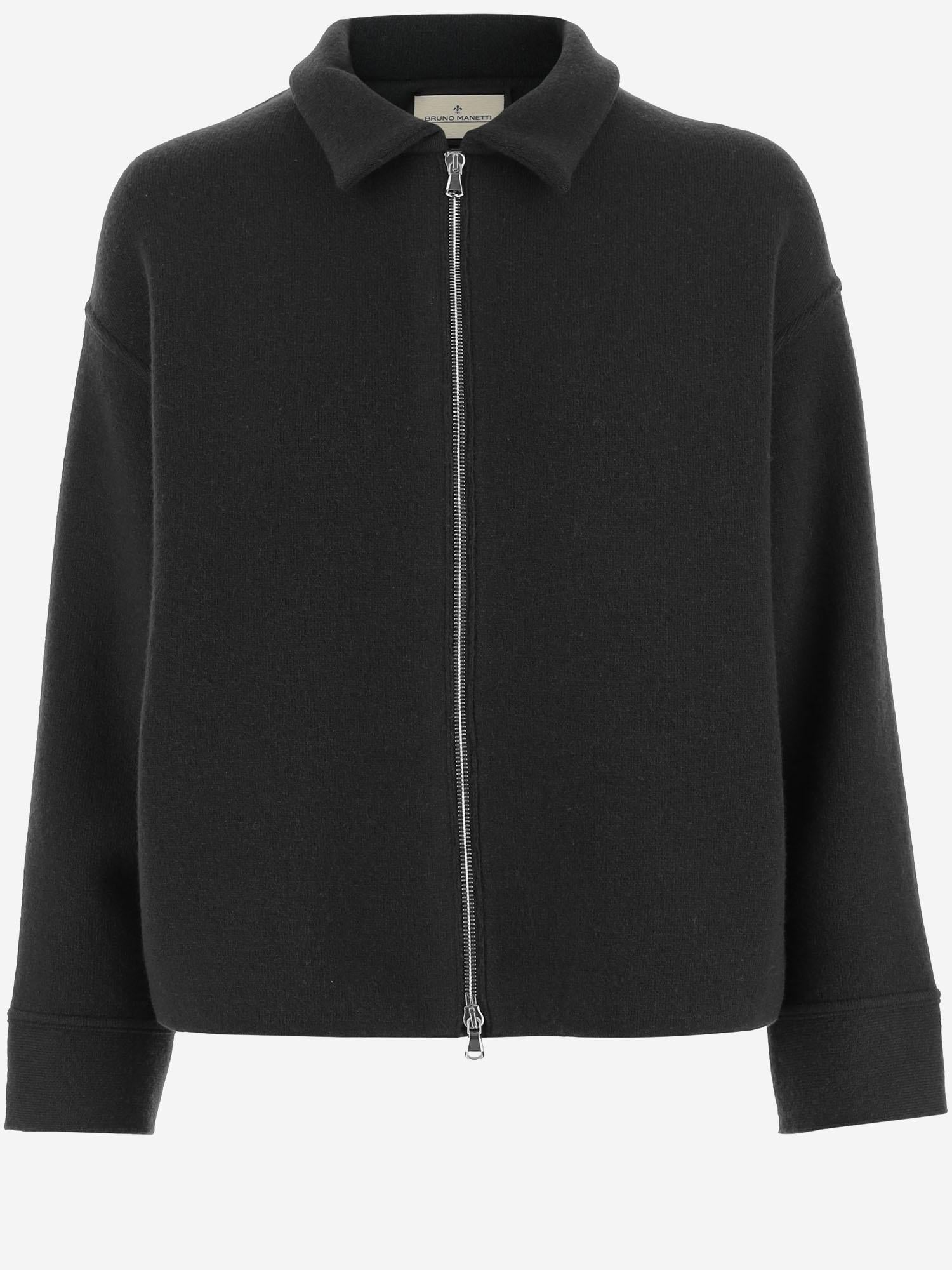 GIACCA IN MISTO LANA Q2L104 000 BRUNO MANETTI 