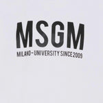 T-SHIRT IN COTONE CON LOGO S6MSJUTH051 001 MSGM KIDS 