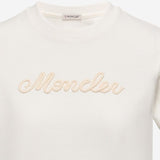 T-SHIRT IN COTONE CON LOGO RICAMATO 8C00051 89AUG034 MONCLER 