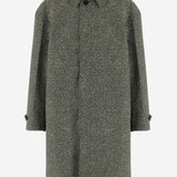 Cappotto in popeline di nylon con stampa bouclé 844211 Z7AYS3088 GUCCI 