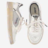 SNEAKERS MEDALIST SUPER VINTAGE AVLWME01 MESHLEATBLKSILV AUTRY 