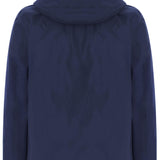GIACCA LEGGERA CON CAPPUCCIO E TASCA SUL PETTO C32471M LITE2190017 SAVE THE DUCK 
