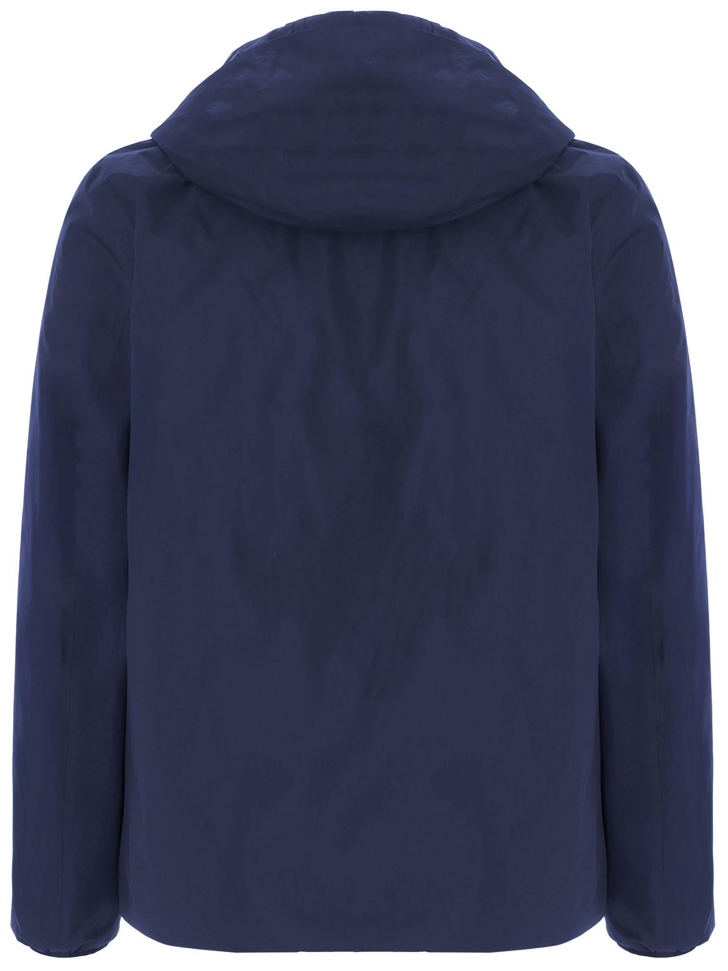 GIACCA LEGGERA CON CAPPUCCIO E TASCA SUL PETTO C32471M LITE2190017 SAVE THE DUCK 
