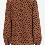 Camicia di seta a pois 8B0AB8E2 A62U46 VALENTINO 