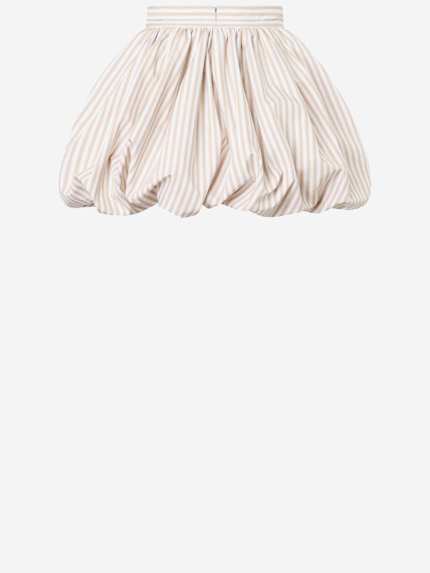 Gonna bloomer in cotone con motivo a righe SK0980248 5967 PATOU 