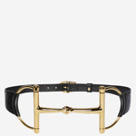 CINTURA AMPIA CON MORSETTO OVERSIZE 847106 0YA0G1000 GUCCI 