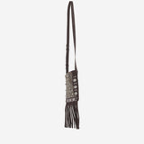MINI BORSA A SPALLA VALENTINO GARAVANI NELLCÔTE RICAMATA CON FRANGE 7W2B0R34 TAARCB VALENTINO GARAVANI 