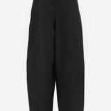 PANTALONI PHEBE IN LANA A GAMBA AMPIA<BR/> WTR36 FAW280099 DARKPARK 