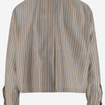 Camicia crop in  twill di seta BRAMA 002 MAX MARA 
