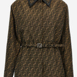 GIACCA FF IN CANVAS FJ7564 A5W3F118W FENDI 