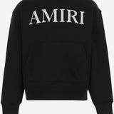 FELPA IN COTONE CON LOGO AKJYHD 1009Black AMIRI KIDS 