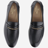 MOCASSINI IN PELLE VLOGO 7Y2S0K73 ZWD0NO VALENTINO GARAVANI 