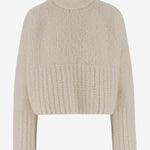 Maglia in misto cashmere a collo alto W25661 0101 SASUPHI 