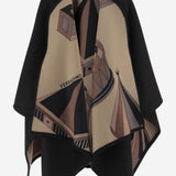 CAPPA REVERSIBILE IN LANA E CASHMERE 320963 003 SALVATORE FERRAGAMO 