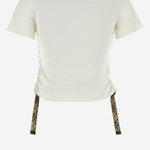 T-SHIRT FESTIVAL IN COTONE 8109184 CHALK BURBERRY 