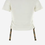 T-SHIRT FESTIVAL IN COTONE 8109184 CHALK BURBERRY 