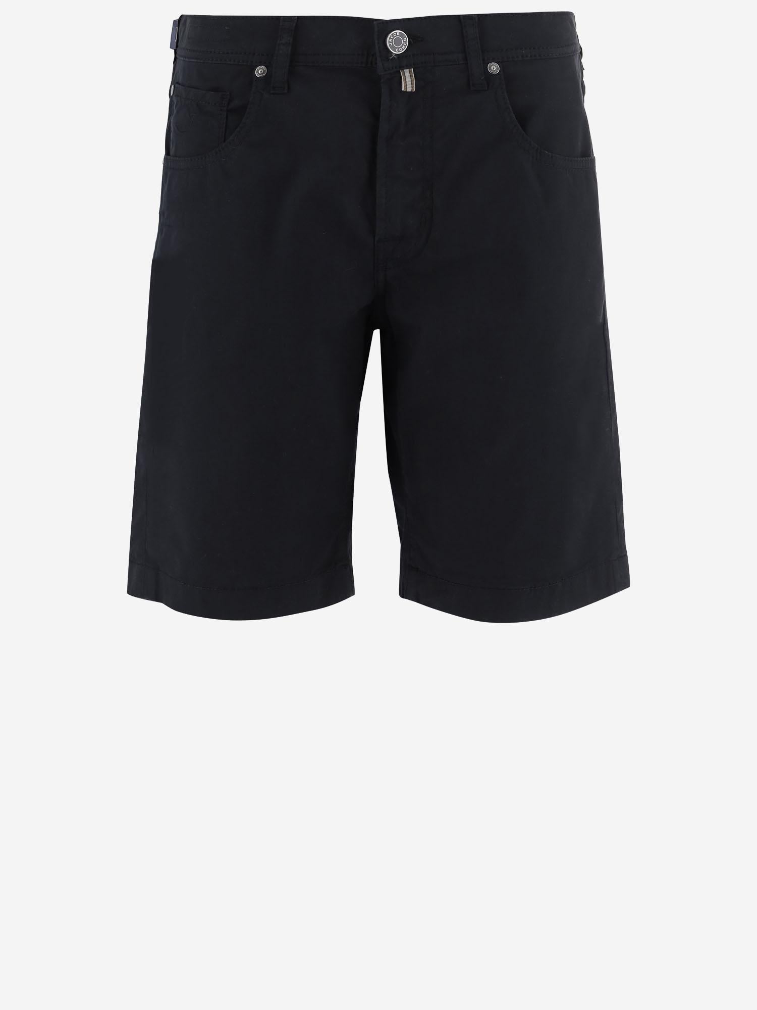 PANTALONI CORTI IN COTONE STRETCH JUMOE001 036Y99 JACOB COHEN 