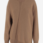 MAGLIONE ASIMMETRICO IN MISTO LANA J02GP0235 J14798226 JIL SANDER 