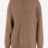 MAGLIONE ASIMMETRICO IN MISTO LANA J02GP0235 J14798226 JIL SANDER 