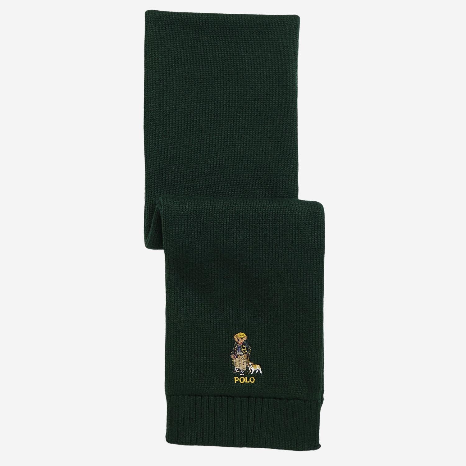 SCIARPA IN COTONE CON POLO BEAR 323980657 001 POLO RALPH LAUREN KIDS 