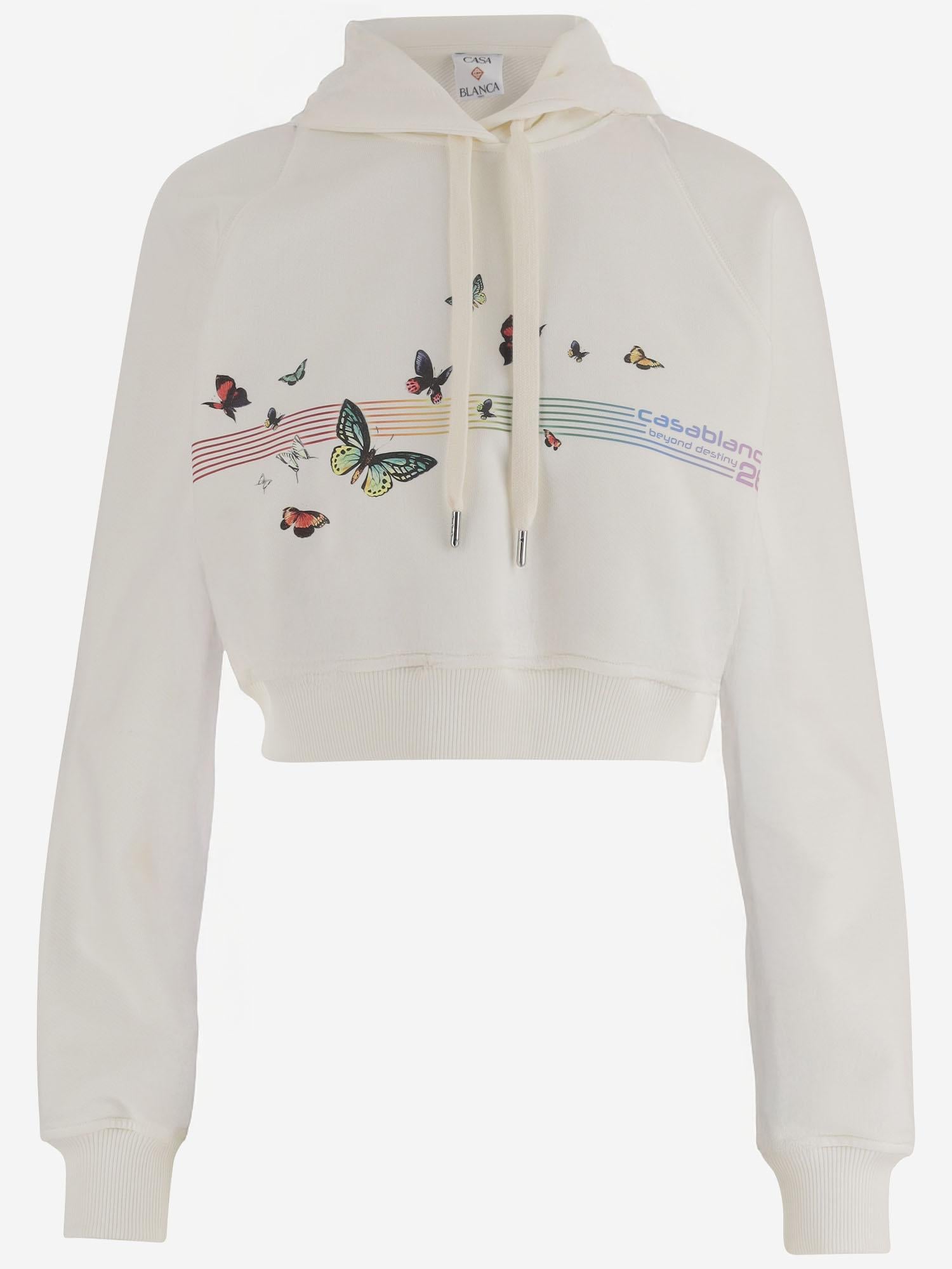 FELPA IN COTONE CON LOGO WSP26JTP363 01 CASABLANCA 