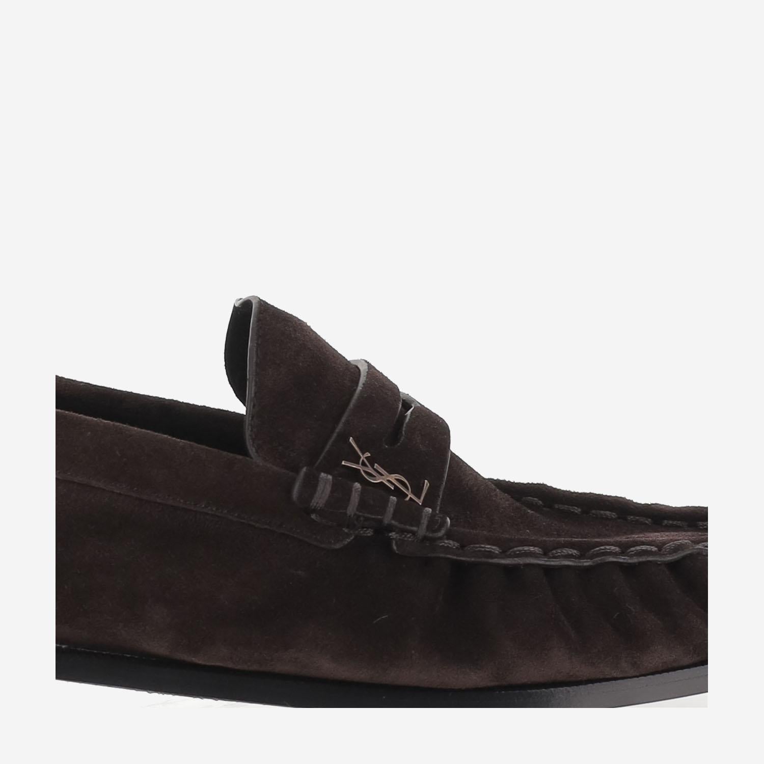 MOCASSINI LE LOAFER MORBIDI IN IN SUEDE 839471 2W5AC6023 SAINT LAURENT 