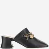 MULES IN PELLE CON CHARMS CHC25A11ERI 001 CHLOE 