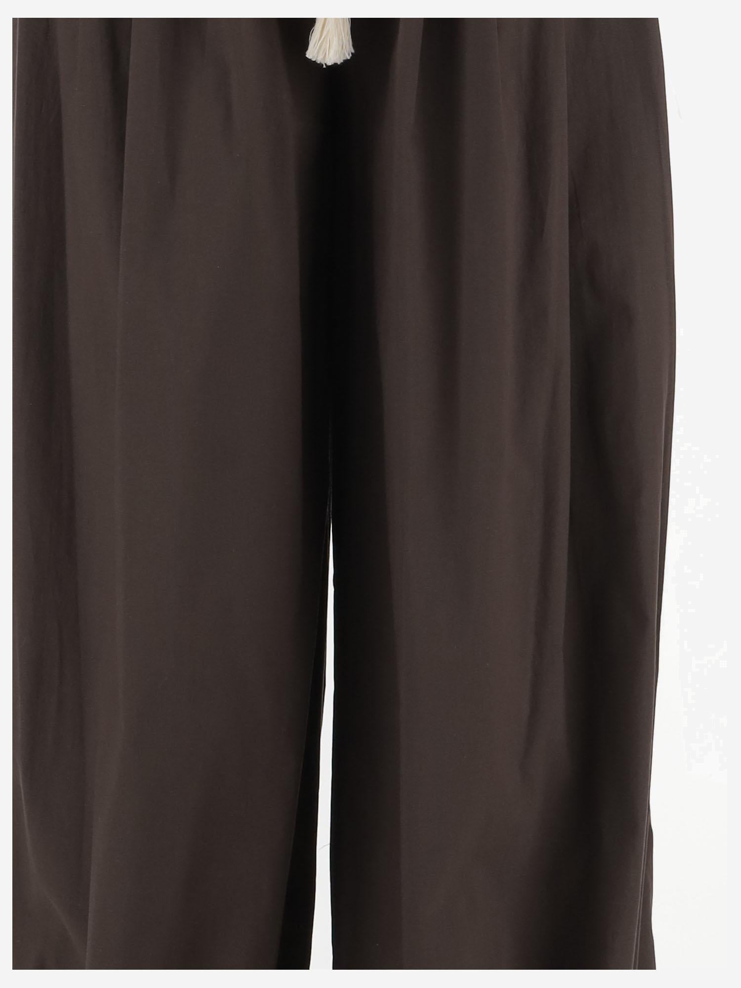 PANTALONI IN COTONE BIOLOGICO 22434 512 THE.GARMENT 
