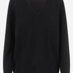 MAGLIA ONOFRE IN CASHMERE 11088Y751 BLK THE ROW 