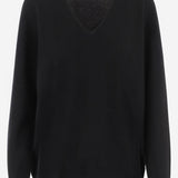 MAGLIA ONOFRE IN CASHMERE 11088Y751 BLK THE ROW 