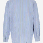 CAMICIA IN POPELINE DI COTONE A RIGHE 852714 ZAUBA4061 GUCCI 