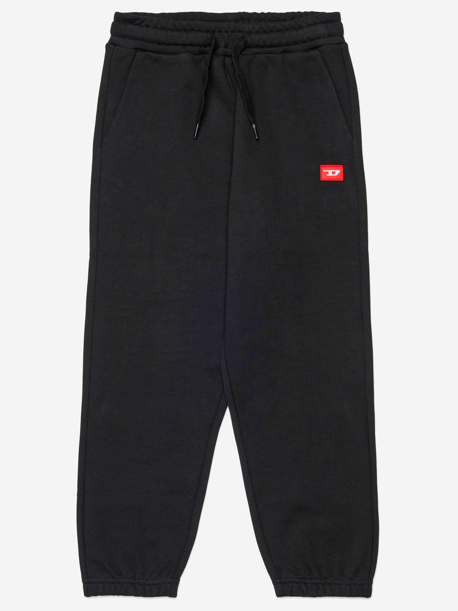 PANTALONI PXGIN IN COTONE CON LOGO J02661 0GEADK900 DIESEL KIDS 