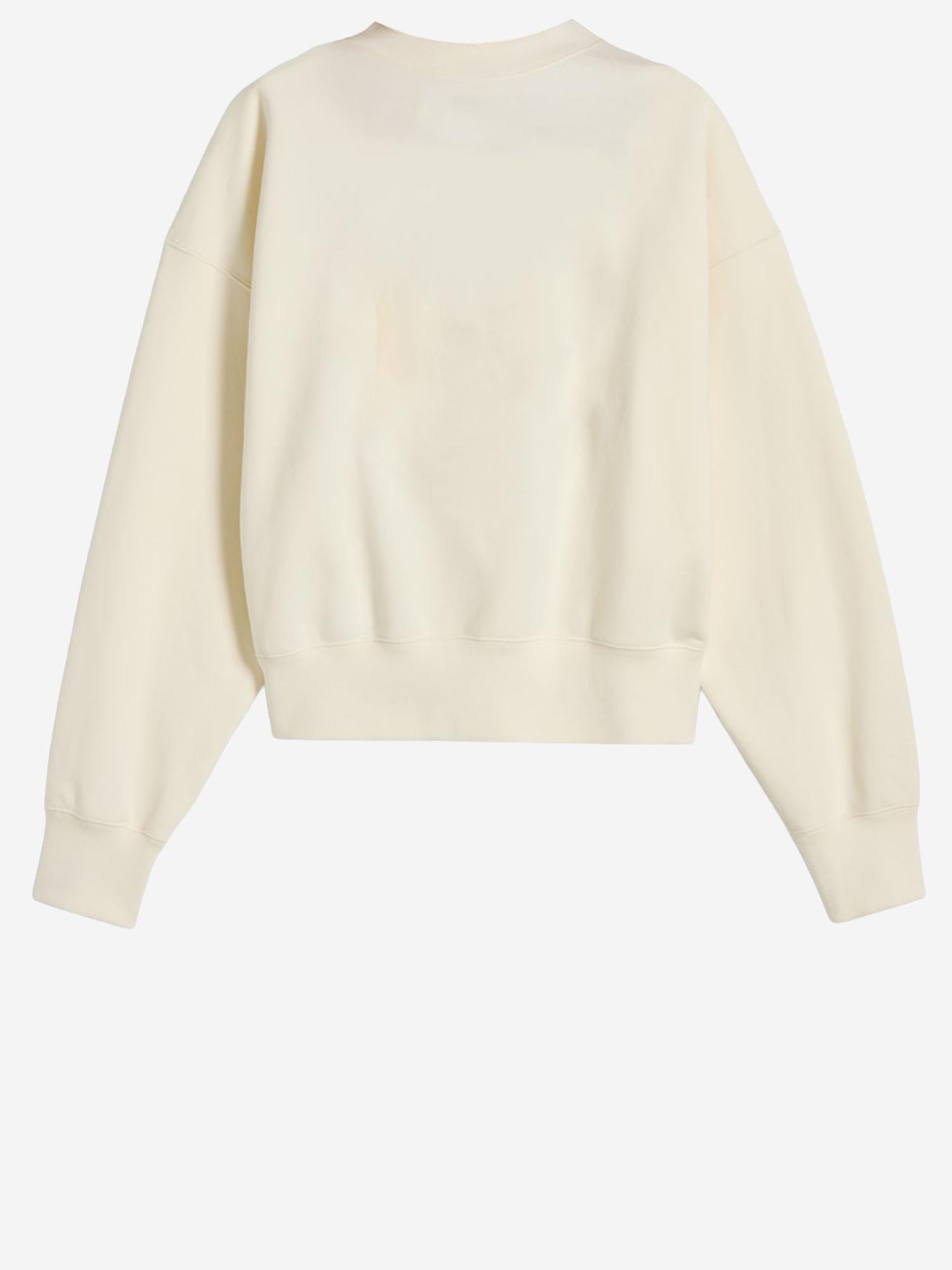 Felpa in jersey di cotone con stampa logo 837931 XJHQV9733 GUCCI 