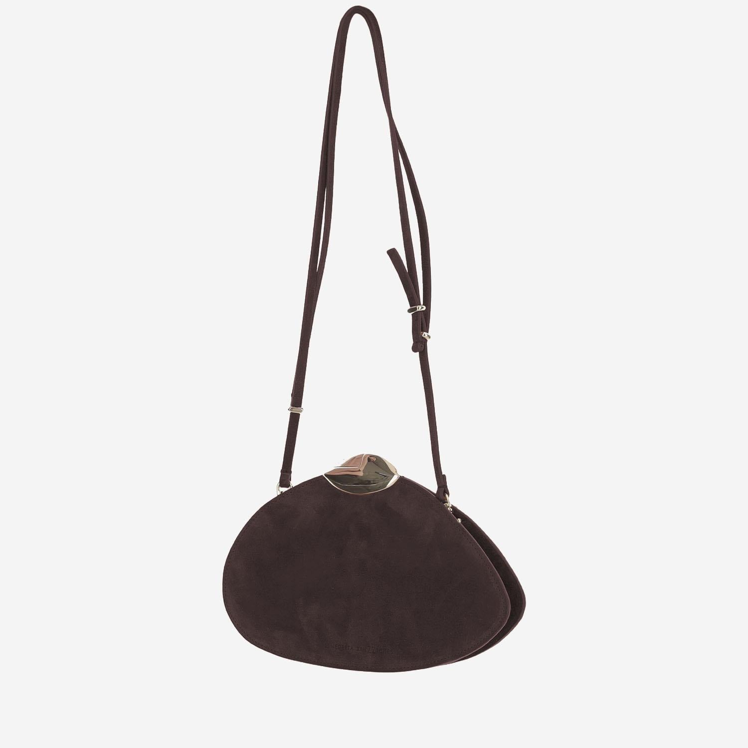 BORSA BELLE DE JOUR IN PELLE SCAMOSCIATA BELLEDEJOUR MULLEDWINE BENEDETTA BRUZZICHES 