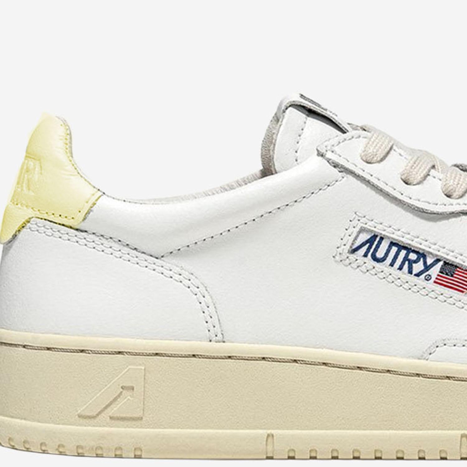 SNEAKERS MEDALIST LOW AULMLL09 LEATLEATWHTLEMOM AUTRY 
