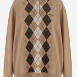 MAGLIONE IN CASHMERE CON MOTIVO GEOMETRICO MMLB65 174BF0040 MIU MIU 