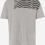 T-SHIRT IN COTONE CON STAMPA GUP01220 P00252360255 GOLDEN GOOSE 