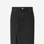 GONNA IN DENIM DI COTONE STRETCH 104628 A2GPZ99 PINKO 