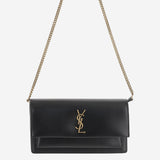 BORSA SUNSET BOX IN PELLE 810997 0SX0W1000 SAINT LAURENT 