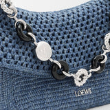 BORSA OLA MEDIA IN RAFIA AP22P22X21 8798 LOEWE 