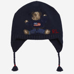BERRETTO CON PARAORECCHIE IN LANA 320980661 001 POLO RALPH LAUREN KIDS 