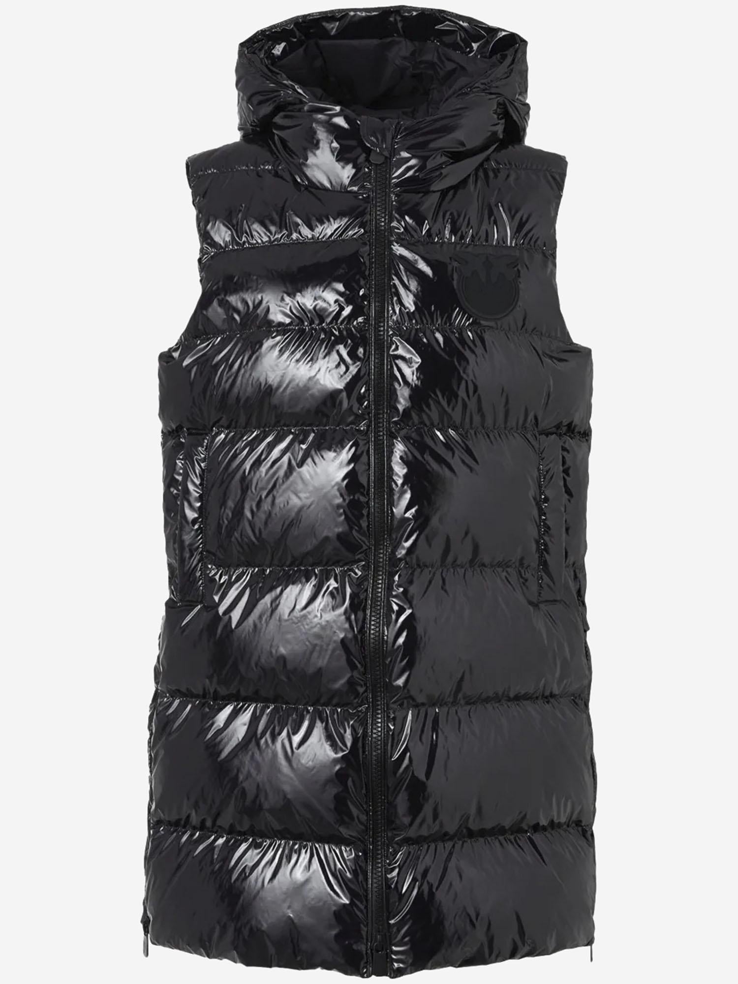 GILET IMBOTTITO GRAFFETTA 103825 A2P7Z99 PINKO 