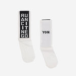 CALZINI ADIDAS Y-3 × NEIGHBORHOOD × DAINESE JX0051 WHITE ADIDAS Y3 X NBDH X DAINESE 