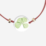 BRACCIALE TRIFOGLIO 143.3GF ROUGE CARRE DE TREFLES 