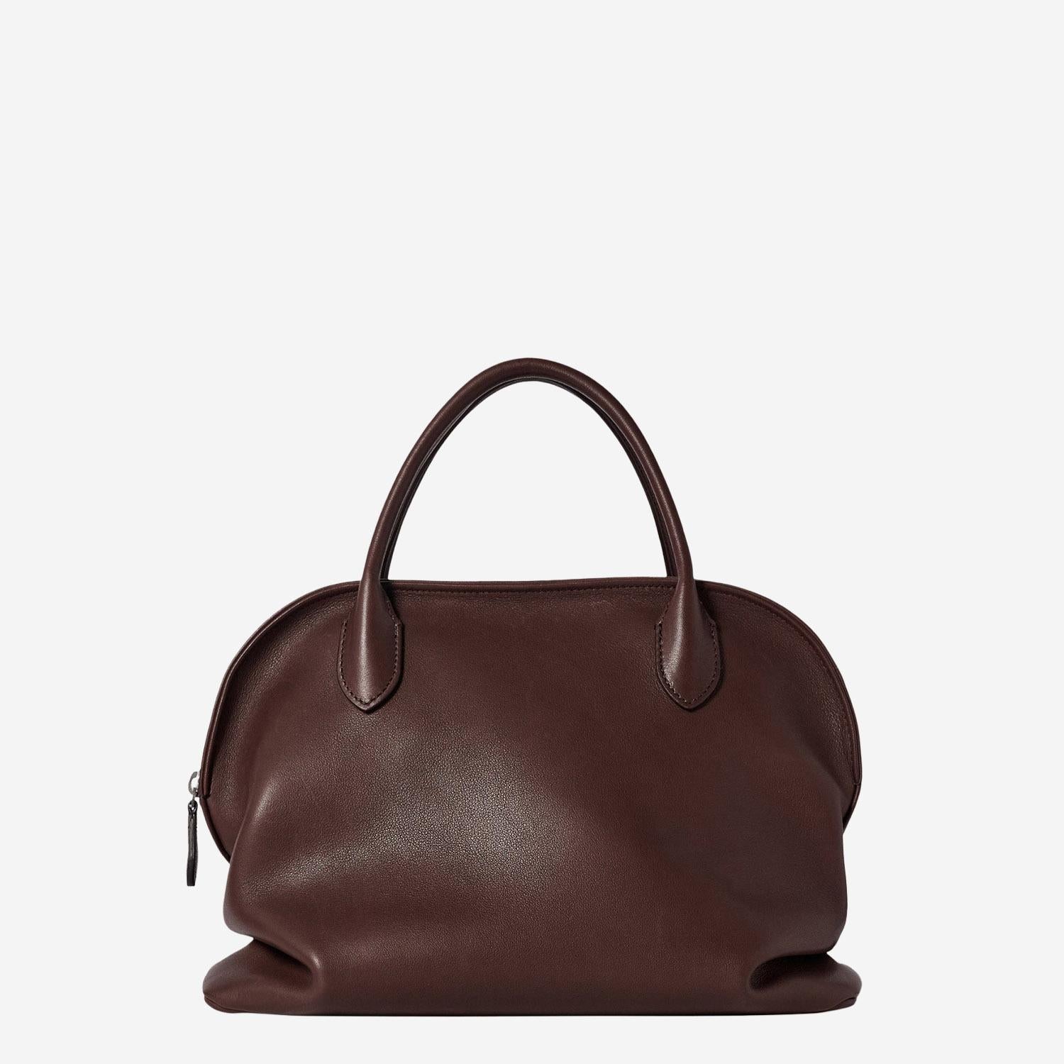 BORSA AGNES IN PELLE W1713L72 BRGNS THE ROW 