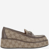 Mocassini con zeppa Horsebit 794316 FADC19741 GUCCI 