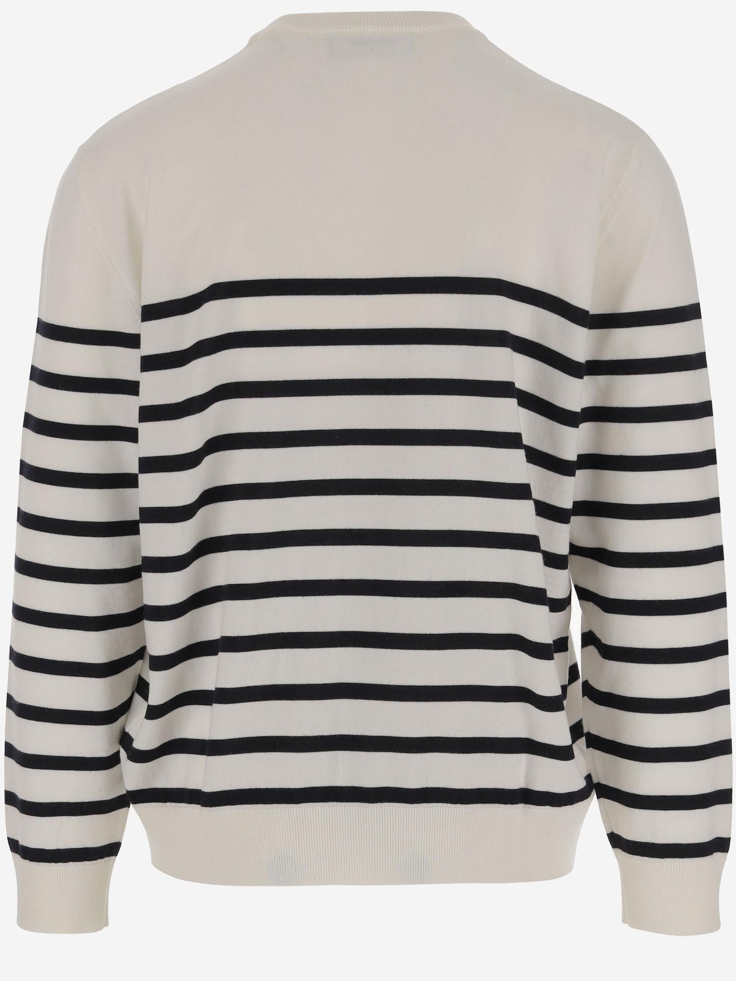 MAGLIONE IN LANA CON MOTIVO A RIGHE S74HA1560 D13153961 DSQUARED2 