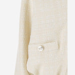 GIACCA IN TWEED DI COTONE A QUADRI 851888 ZAUB69777 GUCCI 