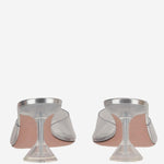 SANDALI LUPITA GLASS LUPITAGLASSSLIPPER 70TRANSPARENT AMINA MUADDI 